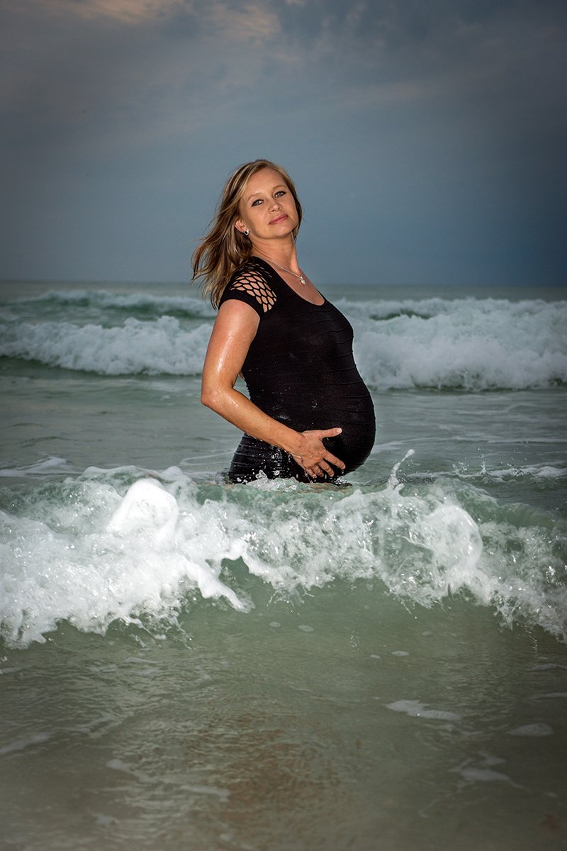 Pregnancy Beach Photo Shoot Sarasota - Freire Photography