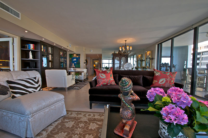 Venetian Apartment living room