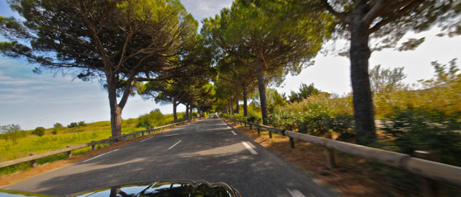 Côte d'Azur roads