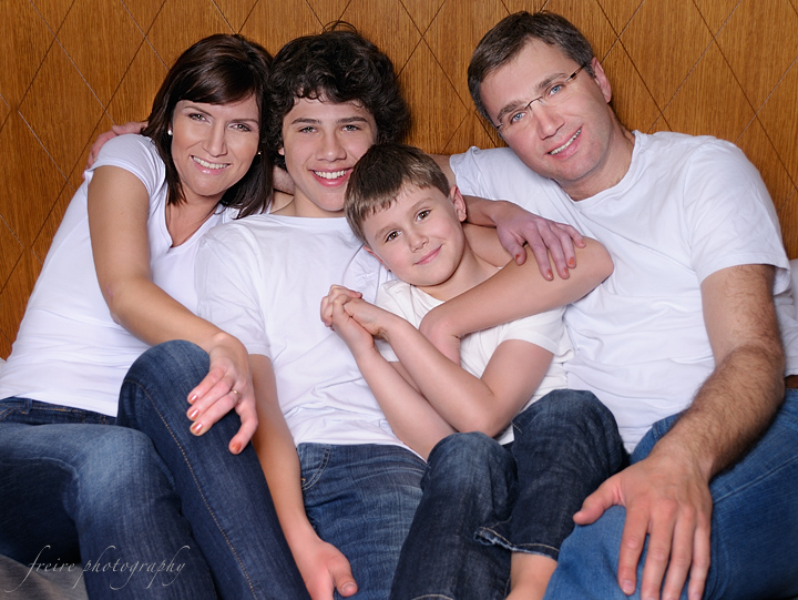 Roman Talaš s rodinou