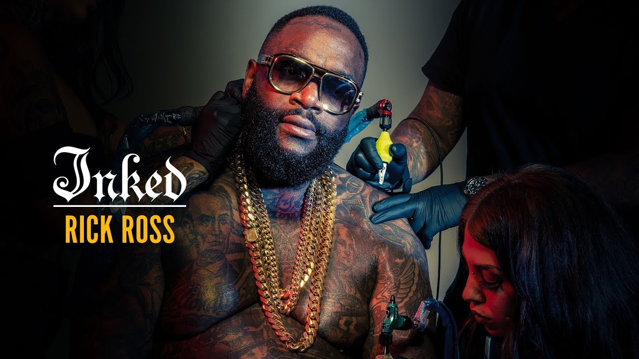 Rick Ross Baby Mama Responds To His New Girls Name Tattoo  Tattoodo